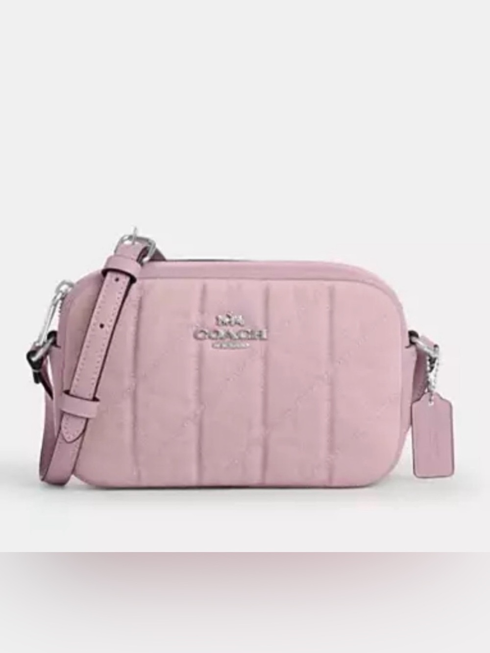 Coach Pink Quilted Crossbody Bag